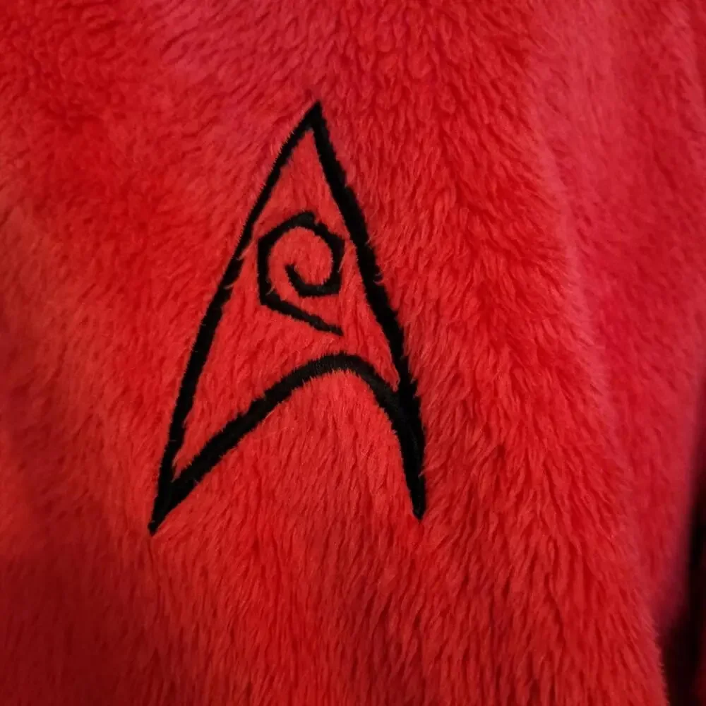 Star Trek‎ Unisex Red Fleece  Jacket Adult XS